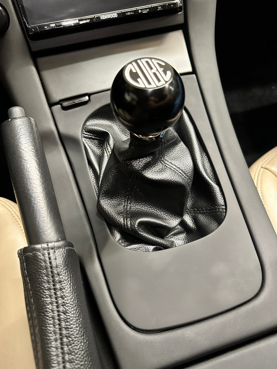 Corn Carbon OEM-Style Replica Manual Shifter Bezels for