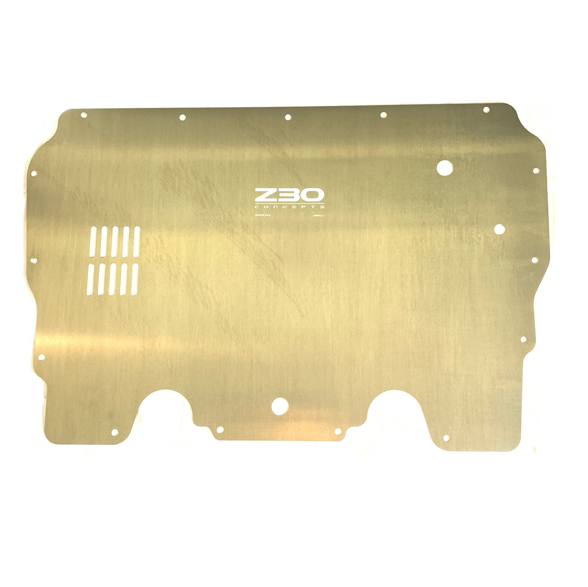 Z30 Concepts Heavy Duty Engine Aluminum Splash Shield for