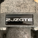 Z30 Concepts Urethane "2JZGTE, 2JZ, 2JZ-GTE" Throttle Body Badge for 2JZ
