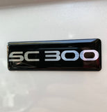 Z30 Concepts Urethane Fender / Dash Badges for SC300/SC400/Soarer