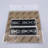 Z30 Concepts Urethane Fender / Dash Badges for SC300/SC400/Soarer