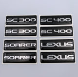 Z30 Concepts Urethane Fender / Dash Badges for SC300/SC400/Soarer