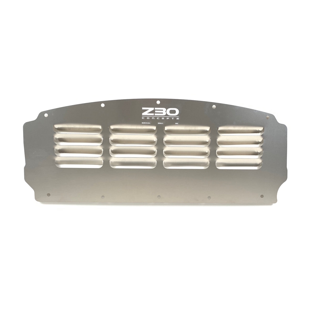 Z30 Concepts Bumper Vented Aluminum Splash Shield for SC300/SC400