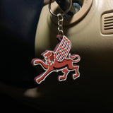 Z30 Concepts Rubber Soarer Winged Lion Keychain