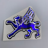 Z30 Concepts Urethane "Griffin" Winged Lion Badge / Emblem for Toyota Soarer (Limited Edition Blue)