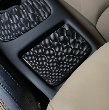 Carbon Fiber Cup Holder Covers
