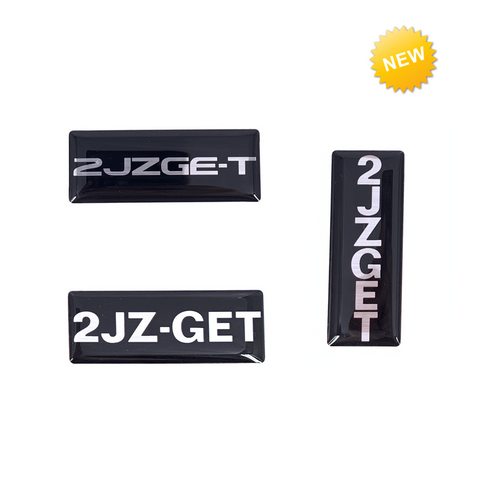 Z30 Concepts Urethane "2JZGET, 2JZ-GET 2JZGE-T" Throttle Body Badge for 2JZGE