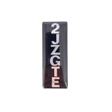 Z30 Concepts Urethane "2JZGTE, 2JZ, 2JZ-GTE" Throttle Body Decal / Badge for 2JZ