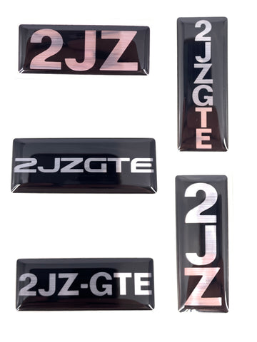 Z30 Concepts Urethane "2JZGTE, 2JZ, 2JZ-GTE" Throttle Body Badge for 2JZ