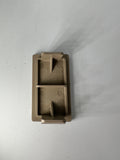 Tan Blank Cover Plate for Remote Off Switch on Dashboard For SC300 SC400 Soarer