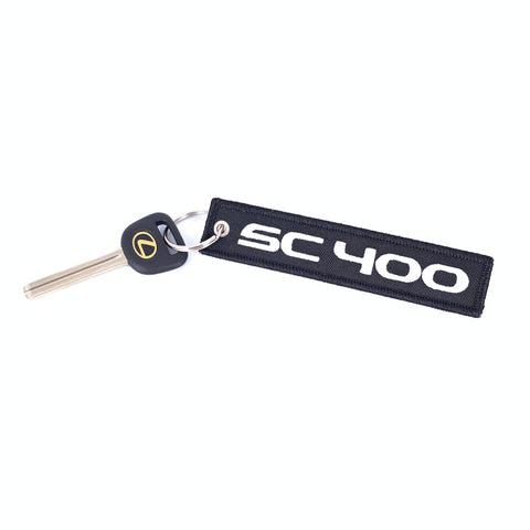 Z30 Concepts Embroidered Keychain Keytags for SC300 SC400 Soarer