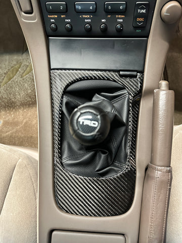 Carbon Fiber Manual Shifter Bezel for Toyota Soarer – Z30 Concepts