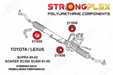 Steering Rack Polyurethane Bushing Kit for SC300/SC400/Soarer (Sport)