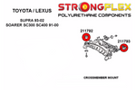 Rear Subframe Polyurethane Bushing Kit for SC300/SC400/Soarer (Road)